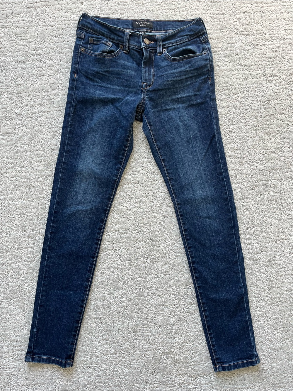 Banana Republic Skinny Fit Jeans Blue Waist 25